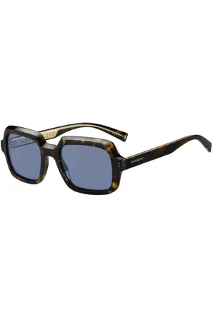 Givenchy Donna GV 7153/S 086/KU Occhiali da sole Acetato Blu Squadrata
