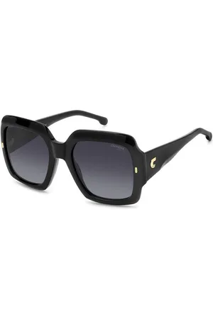 Carrera Donna 3004/S 807/9O Occhiali da sole Acetato Grigio Squadrata Normale Sfumato