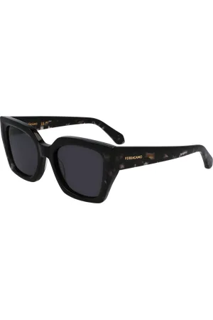 Salvatore Ferragamo Donna SF2035S 004 Occhiali da sole Acetato Farfalla Normale