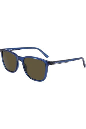 Lacoste Uomo L915S 410 Occhiali da sole Iniettato Marrone Squadrata Normale Fotocromatiche