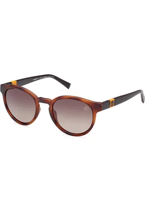 Timberland Uomo TB9323 52H Occhiali da sole Iniettato Rotonda Polarizzata