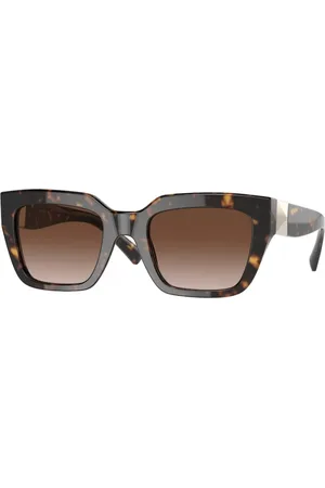 VALENTINO Donna VA4097 500213 Occhiali da sole outlet Plastica Marrone Squadrata Normale Sfumato