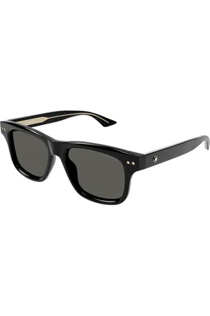 Montblanc Uomo MB0319S 005 Occhiali da sole Acetato Grigio Squadrata Polarizzata