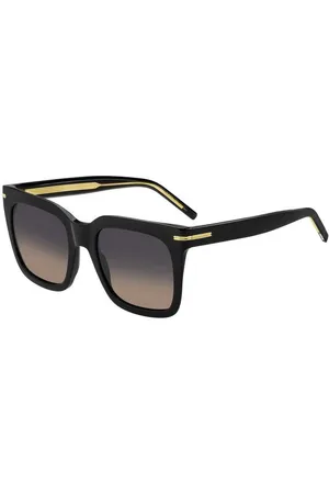 HUGO BOSS Donna BOSS 1656/S 807/PR Occhiali da sole Acetato Multicolore Squadrata Sfumato