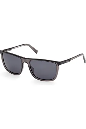 Timberland Uomo TB9302 27D Occhiali da sole Plastica Squadrata Polarizzata