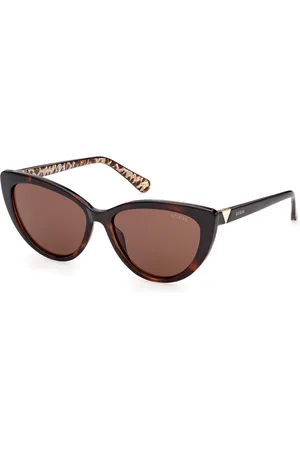 Guess Unisex GU5211 52E Occhiali da sole Iniettato Cat Eye Normale