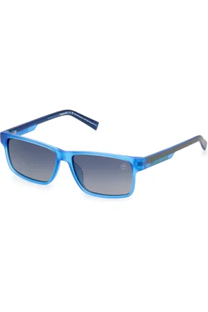 Timberland Unisex TB00015 91D Occhiali da sole Iniettato Fumo Squadrata Polarizzata