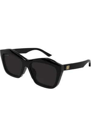Balenciaga Donna BB0216S 001 Occhiali da sole Acetato Grigio Squadrata