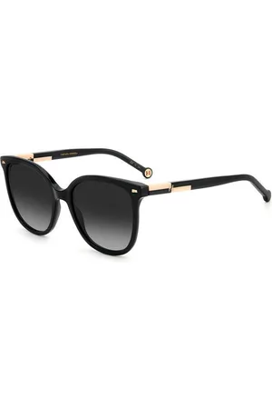 Carolina Herrera Donna HER 0136/S KDX/9O Occhiali da sole Acetato Grigio Squadrata Sfumato