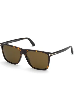 Tom Ford Uomo FT0832 FLETCHER 52J Occhiali da sole Acetato Squadrata Normale