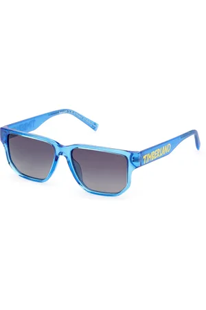 Timberland Unisex TB00013 90D Occhiali da sole Iniettato Fumo Squadrata Polarizzata