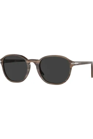 Persol Unisex PO3343S 120848 Occhiali da sole Acetato Grigio Pillow Polarizzata Antiriflesso