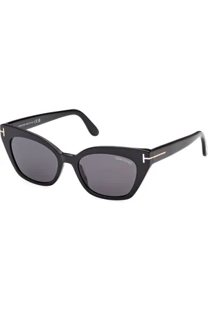 Tom Ford Donna FT1031 JULIETTE 01A Occhiali da sole Acetato Grigio Cat Eye Normale