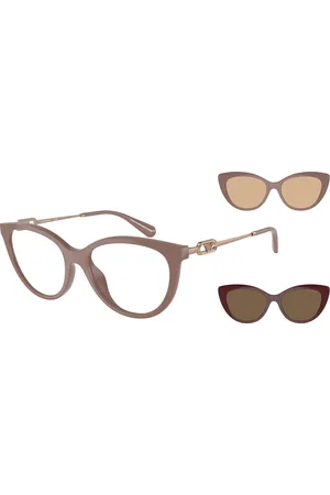 Emporio Armani Donna EA4213U 51461W Occhiali da sole Iniettato Trasparente Cat Eye Normale