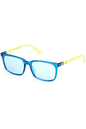 Guess Uomo GU8294 92X Occhiali da sole Iniettato Squadrata Normale