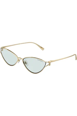 Tiffany & Co. Donna TF3095 6196MF Occhiali da sole Metallo Blu Cat Eye Fotocromatiche