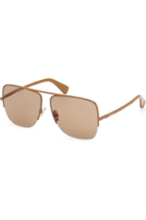 Max Mara Donna MM0121 45E Occhiali da sole Metallo Pilot Normale