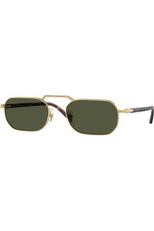 Persol Unisex PO1020S 515/31 Occhiali da sole Metallo Verde Squadrata Normale