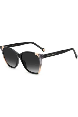 Carolina Herrera Donna CH 0061/S KDX/9O Occhiali da sole Plastica Grigio Rotonda Sfumato