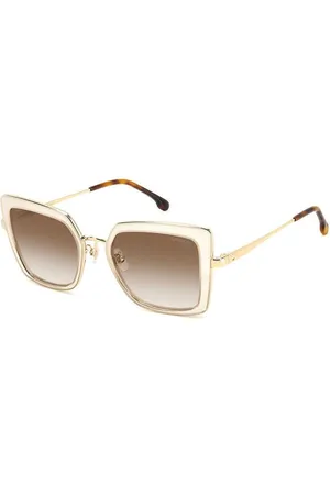 Carrera Donna 3031/S SZJ/HA Occhiali da sole Metallo Marrone Squadrata Normale Sfumato