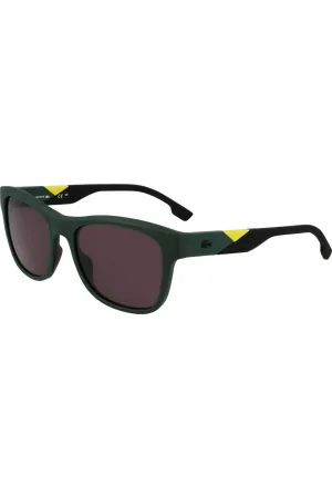 Lacoste Uomo L6043S 301 Occhiali da sole Bio-iniettato Squadrata Normale