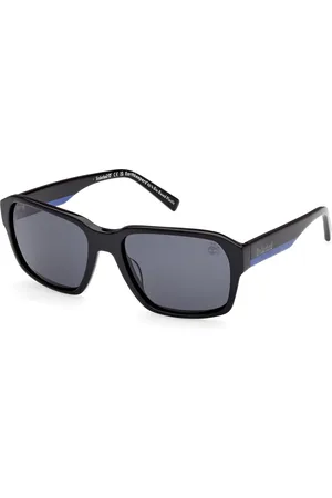 Timberland Uomo TB9343 01D Occhiali da sole Acetato Grigio Squadrata Polarizzata