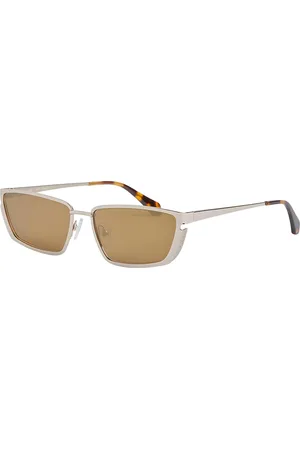 OFF-WHITE Unisex OERI119 Richfield 7676 gold gold Occhiali da sole Metallo Squadrata Normale