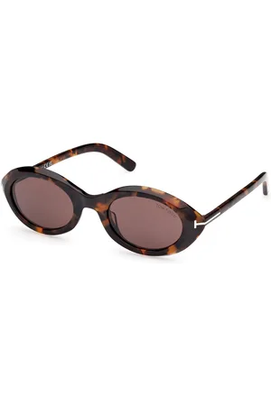 Tom Ford Donna FT1186 CARMEN 52E Occhiali da sole Acetato Rotonda Normale