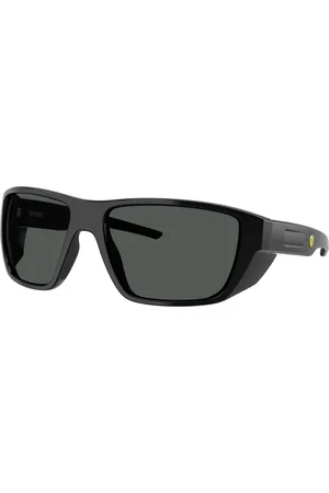 FERRARI Uomo FZ6012U 501/87 Occhiali da sole Iniettato Grigio Squadrata Normale