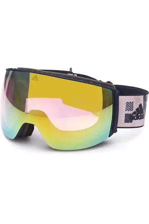 adidas Unisex SP0053 91Z Maschere da sci Plastica Viola Maschera Specchiate Sfumato