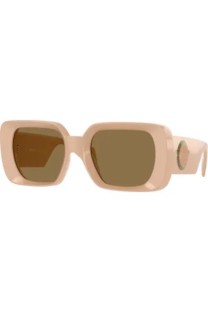 VERSACE Donna VE4473U 548973 Occhiali da sole Iniettato Marrone Squadrata Normale