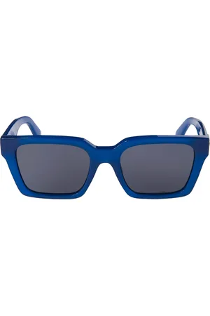 OFF-WHITE Unisex OERI111 Branson 4507 blue Occhiali da sole Acetato Grigio Squadrata Normale