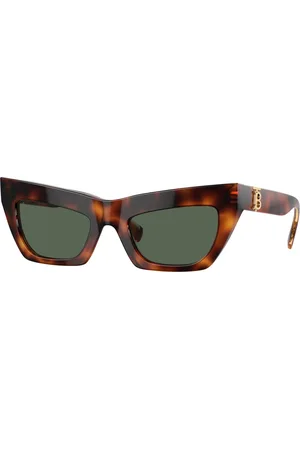 Burberry Donna BE4405 331671 Occhiali da sole Acetato Verde Cat Eye Normale