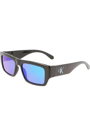 Calvin Klein Unisex CKJ22635S 001 Occhiali da sole Plastica Grigio Squadrata Specchiate