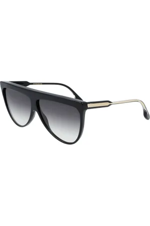 Victoria Beckham Donna VB619S 001 Occhiali da sole Acetato Grigio Pilot Normale Fotocromatiche