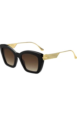 Etro Donna 0039/G/S 2M2/HA Occhiali da sole Acetato Marrone Farfalla Normale Sfumato