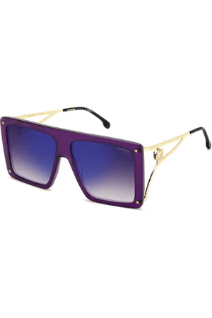 Carrera Donna CA UNICA/SE B3V/KM Occhiali da sole Acetato Grigio Squadrata Normale Specchiato