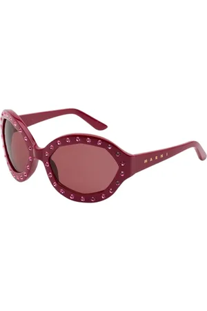 Marni Unisex Naica Mine S7K Occhiali da sole Acetato Avvolgente Normale