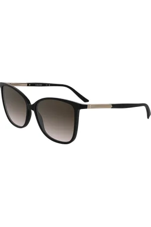 Calvin Klein Donna CK25504S 001 Occhiali da sole Bio-iniettato Farfalla Normale