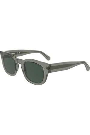 Calvin Klein Unisex CKJ25601S 057 Occhiali da sole Acetato Geometrica Normale