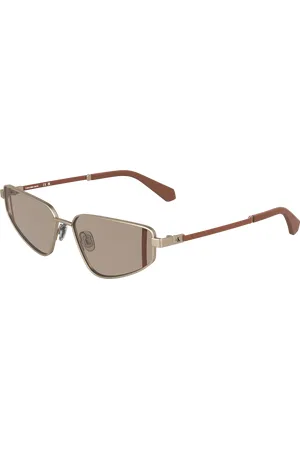 Calvin Klein Donna CKJ25200S 770 Occhiali da sole Metallo Cat Eye Normale