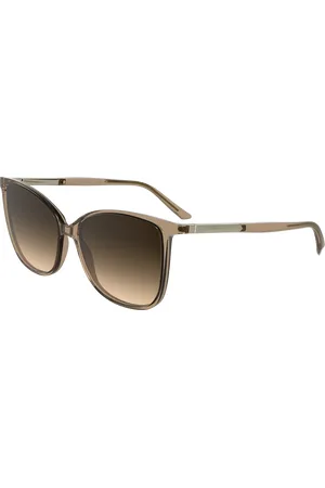 Calvin Klein Donna CK25504S 618 Occhiali da sole Bio-iniettato Farfalla Normale