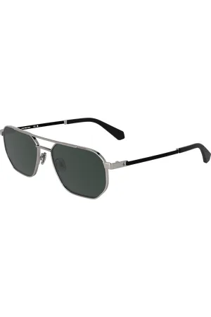 Calvin Klein Unisex CKJ25202S 016 Occhiali da sole Metallo Squadrata Normale