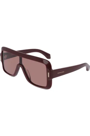 Salvatore Ferragamo Donna SF2061SE 606 Occhiali da sole Acetato Maschera Normale