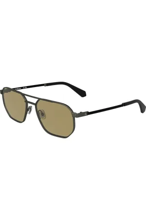 Calvin Klein Unisex CKJ25202S 014 Occhiali da sole Metallo Squadrata Normale