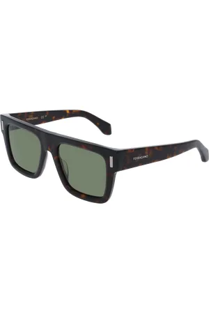 Salvatore Ferragamo Uomo SF2063SE 242 Occhiali da sole Acetato Squadrata Normale