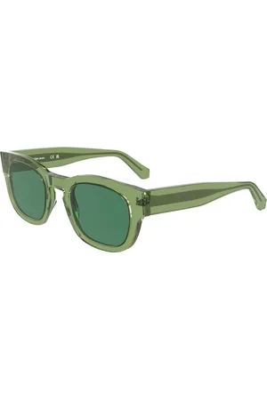 Calvin Klein Unisex CKJ25601S 305 Occhiali da sole Acetato Geometrica Normale