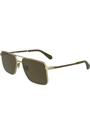 Calvin Klein Uomo CKJ25201S 717 Occhiali da sole Metallo Pilot Normale