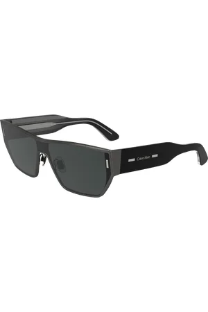 Calvin Klein Unisex CK25102S 070 Occhiali da sole Metallo Squadrata Normale