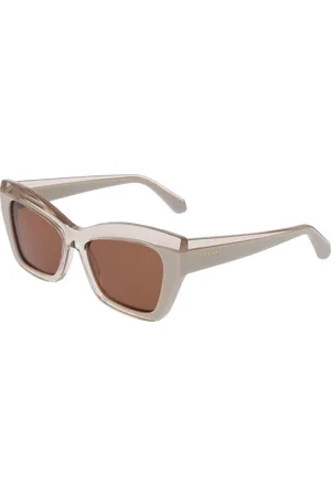 Salvatore Ferragamo Donna SF2065S 260 Occhiali da sole Acetato Farfalla Normale